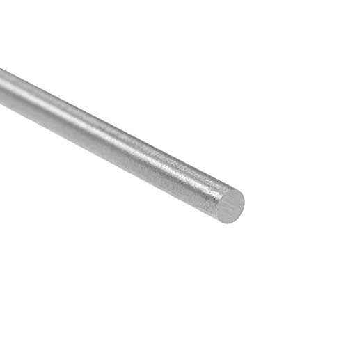 sourcing map 10Stk. Rund Stahlstange 1.4mm HSS Drehmaschine Stangenmaterial Werkzeug 100mm Lang für Wellen Zahnrad Bohrmaschine Drehende Miniaturachse Zylinderstift DIY Bastelwerkzeug