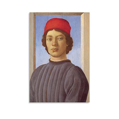 Sandro Botticelli Impression sur toile haute définition Peinture à l'huile (23) Décoration murale pour salon, maison 20 x 30 cm Cover