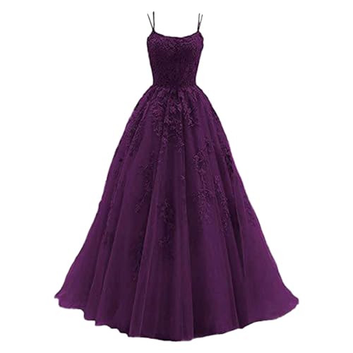 Robe de soirée longue et dentelle raffinée au tombé parfait pour femme