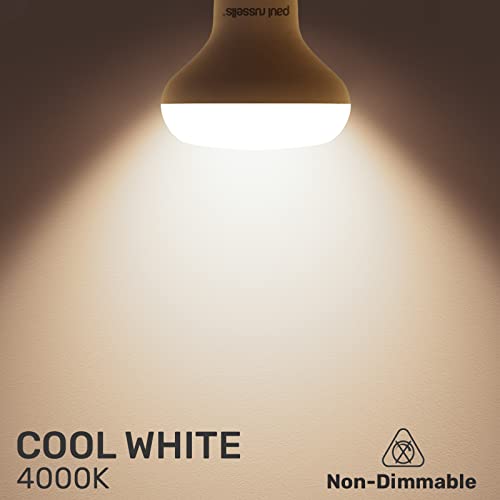 paul russells E27 Spotlight 10W LED Reflector R80 Light Edison Screw, 60w Equivalent Bulb, 940 Lumen, 4000K Cool White - Image 2