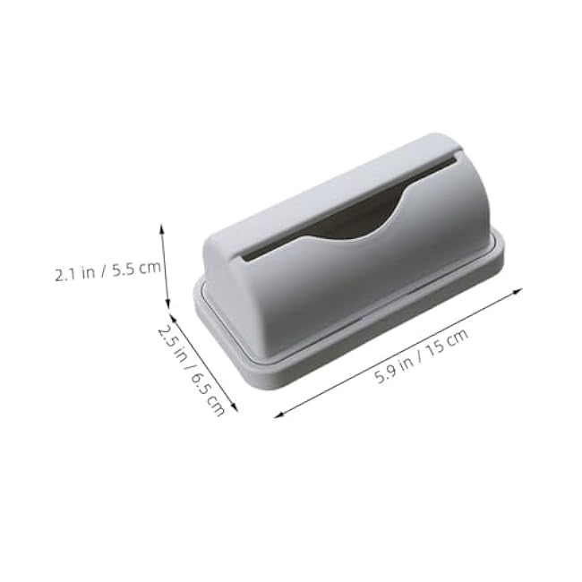 2pcs Garbage Bag Dispenser Holder Kitchen Organizer Box Trash Bag Organizer for Kitchen No-Drill Wall Mount