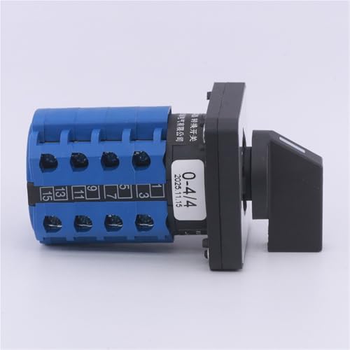 Interruptor de transferencia universal LW26-20 con selector de circuito de 4 vías 3