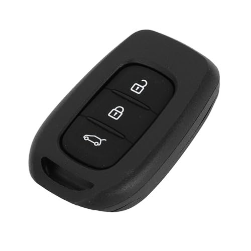 A ABSOPRO Coque De Clé À 3 Boutons pour Télécommande D'Entrée sans Clé De Remplacement pour Renault Trafic