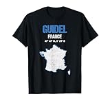 Design graphique de style rétro de la ville française Guidel. Un cadeau parfait et souvenir pour les non-locaux. C'est pour les touristes, les anniversaires et toute personne vivant dans la ville de Guidel.