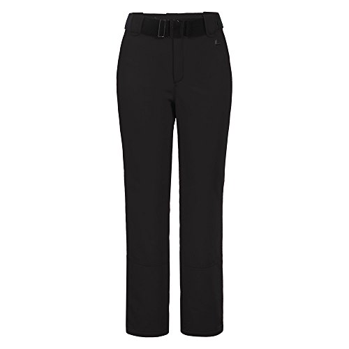 Luhta Salme pantalón, Mujer, Negro, FR : S (Taille Fabricant : 36)