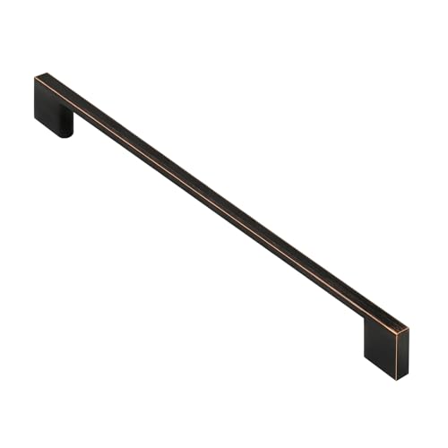Alzassbg 10" Oil Rubbed Bronze Cabinet Pulls and Handles 10 Pack, AL3051ORB