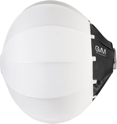 Boîte à lumière lanterne GVM 66cm softbox Bowens pour éclairage vidéo et studio photo