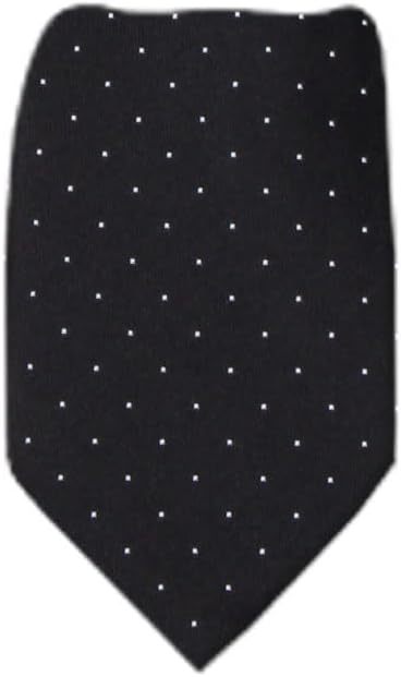 ZIP-12818 - メンズドットプレメイドメンズジッパーネクタイタイ
