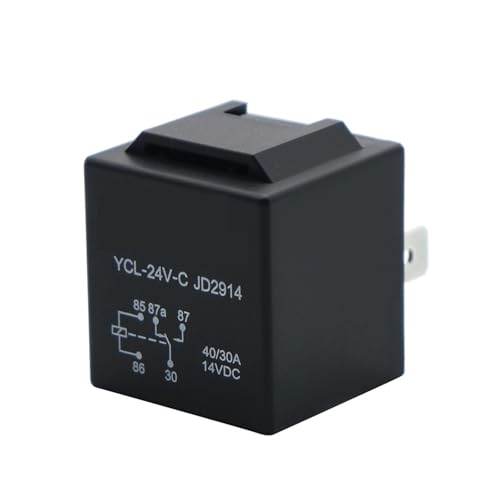 Relé 12V 5 pines con capacidad de 40A para protección contra sobrecargas 5