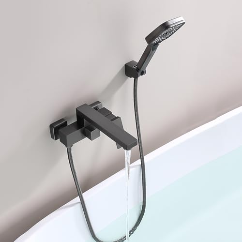 Mélangeur de douche harmonie gris en laiton pour des moments de détente LWX