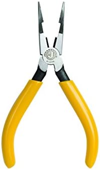 Jonard JIC-22148 Combo Crimper Long Nose Plier with Yellow Plastic Handle, 6-7/8" Length