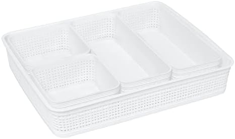 Simplify 5 Piece Organizing Set | Multiple Size Bins | Multipurpo...