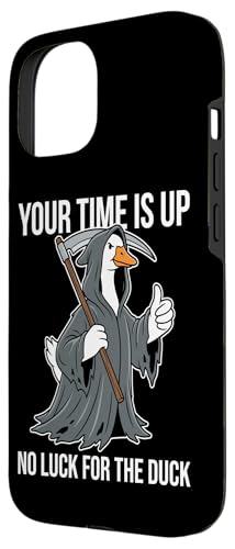 Votre Temps est écoulé, Pas de Chance pour The Duck Funny Reaper Goose Coque pour iPhone 15 – vue 2