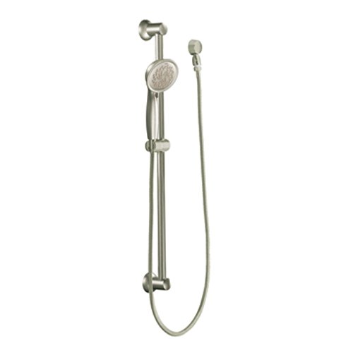Moen 3863EPBN regadera de mano con barra deslizante 30 in