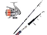 Kit Surfcasting Kit Surfcasting Kolpo Primeira caña de pescar Surfcasting 4,20 m 220 g + carrete trabucco Oceanic 8000