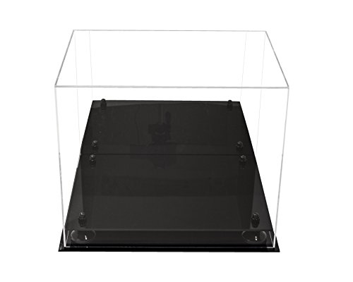 Better Display Cases Acrylic Football Helmet Display Case Black Risers Mirror (A002-Br) #TOP5