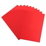 QUARKZMAN Carte Fluorescente 10 Feuilles Carton Néon naturel 8