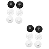 SOESFOUFU 12個 フットライトスイッチ 丸い足 ランプ用の足 クリスマスツリーのフットスイッチ ケーブルロッド 携帯用コーヒーフィルター フットペダル フロアランプスイッチ 床の足 Pp