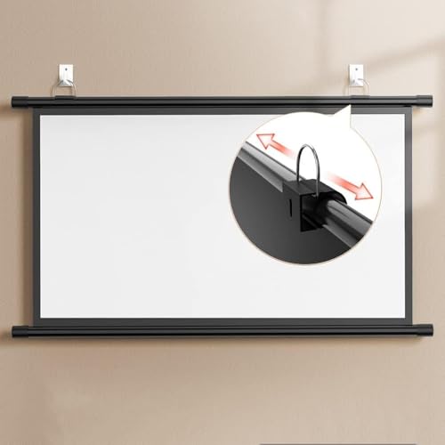 Pantalla Manual de Proyector HD 72 pulgadas 16:9 miniatura 2
