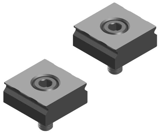 Fixture Grip Finish T Slot Nuts M16 Threads Fit Into T-Slots 3/4 (Pack of Each)