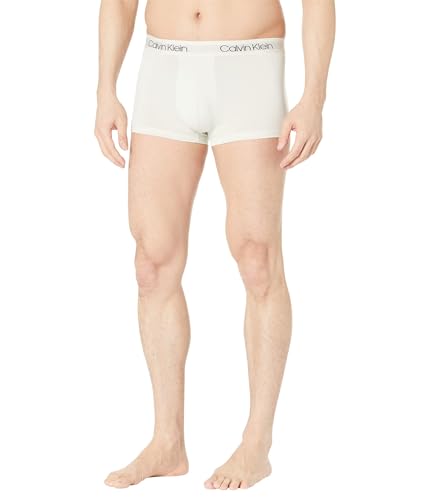 Calvin Klein Cueca masculina Micro Stretch Pacote com 3, Ametista/bétula prateada/azul-marinho meia-