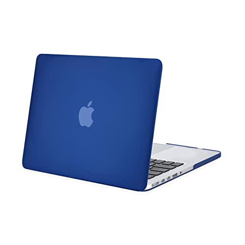 MOSISO Compatible with MacBook Pro 13 inch Case 2015 2014 2013 end 2012 Older Version (Models: A1502 & A1425) with Retina Display, Protective Plastic Hard Shell Case Cover, Royal Blue