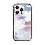 CASETiFY コンパクト iPhone 16 Pro ケース [MagSafe対応/薄型 軽量/耐衝撃] - Clouds - ブラック