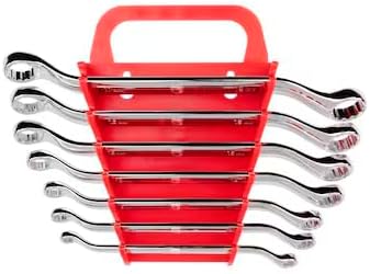 45-Degree Offset Box End Wrench Set with Holder, 7-Piece (6-19 mm), Mfr: WBE24407-A