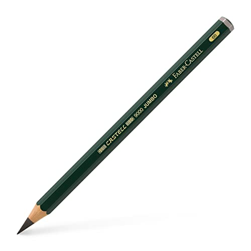 Crayon Castell 9000 Jumbo 6B Faber-Castell pour dessin