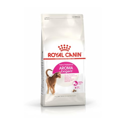 ROYAL CANIN Aroma Exigent | 4er Pack | 4 x 400 g | Alleinfuttermittel für besonders wählerische Katzen | Ab dem 12. Monat | Kann dabei helfen die Harnwegsfunktion zu unterstützen