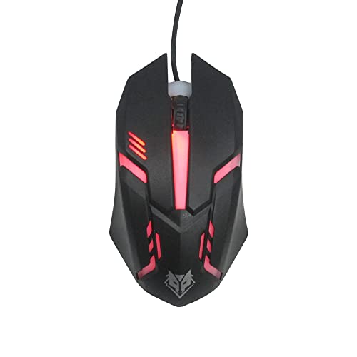 Image of NUBWO NKM-623 SAVITAR Gaming Keyboard and Mouse Wired Set (Black)