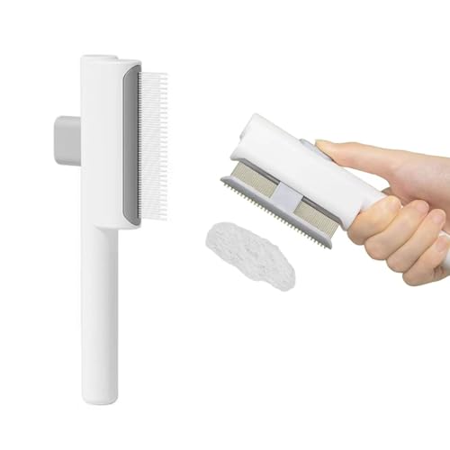 Cat Shedding Comb for Long Matted Hair, Cat Flea Comb