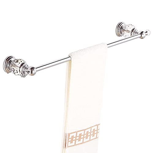 Porte-serviettes de bain en cuivre argenté, accessoire chic tolite