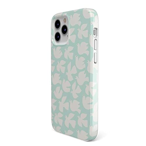 Casely Iphone 12 Pro Max Case | Love Birds | White Doves Case #TOP5