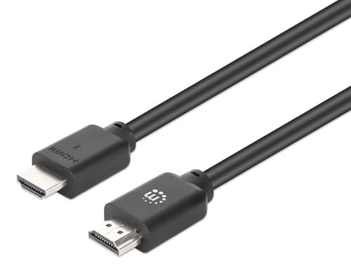MANHATTAN 4K@60Hz HDMI Cable 22.5m with Ethernet – for TV, Monitor, PS5, Laptop, MacBook – HDR, Dolby Vision, ARC, 18Gbps, Gold-Plated, Double Shielded - 356718