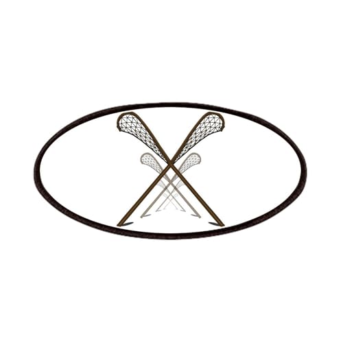 CafePress Traditional Lacrosse Sticks 4