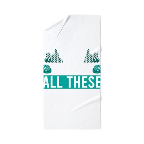 CafePress Poker Player Gambler Need All These Ch 30"x60" Absorbent Cotton Back, Soft Beach, Pool Towel