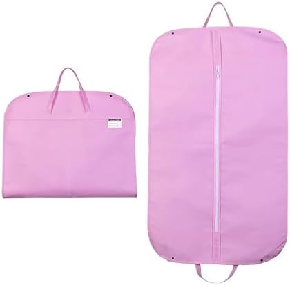 Premium Garment Bags for Suits, Jackets & Dresses - Durable Non-Woven Hanging Clothes Storage with Carry Handles - Brown Suit Covers for Travel & Closet Organization image 4