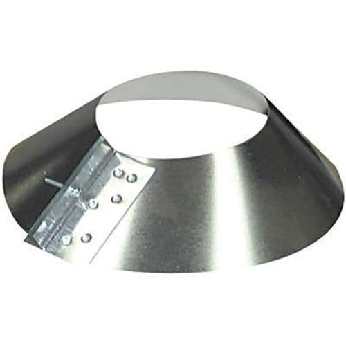 United States HDW/U S HA Galvanized Storm Collar, 8"