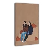 Poster su tela con Lorelei e Rory Gilmore, motivo Gilmore,...