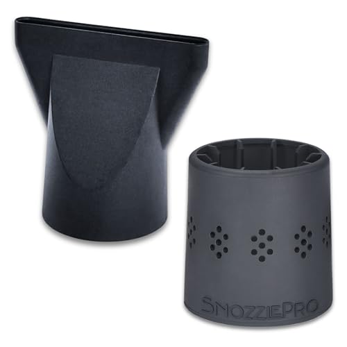 SnozzlePro Hair Dryer Attachment Set for 1.5–2.25” Nozzles