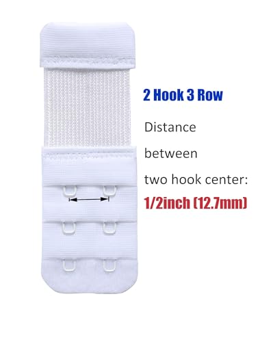 Image of SAMGU Women's Bra Extenders 2 Hook /3 Hook /4 Hook /5 Hook /6 Hook Soft Stretchy