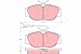 Produktbild TRW GDB1052 Bremsbelag - (4-teilig)
