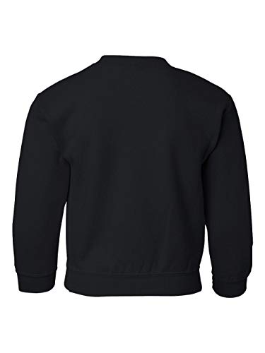 Gildan Boys Heavy Blend Crewneck Sweatshirt, Medium, Black #TOP2