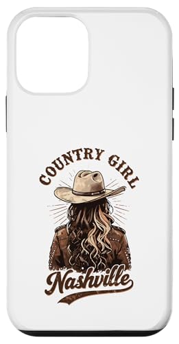 Nashville Country Music Vaca Chica Vacaciones Novia Despedida de soltera Carcasa para iPhone 12 mini