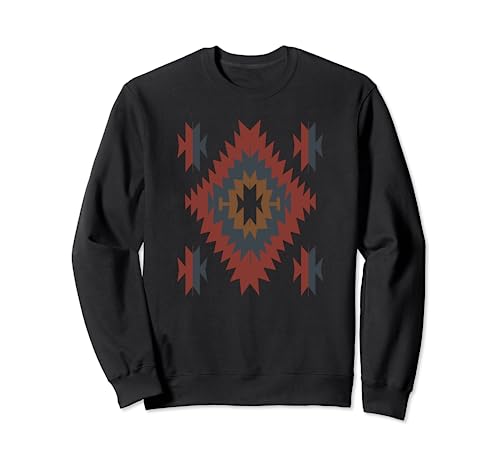 Southwestern Santa Fe Navajo Camisa Sudadera