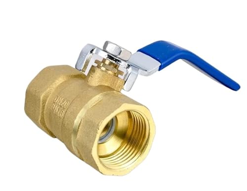 Robinet a boisseau spherique pour stopper les fuites vanne laiton 2" a levier cuivre de plomberie - 3