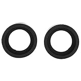 Oumefar 2Pcs Microscope Eyepiece Cup Rubber Eyepiece Cover Accessory Guards Eyeshields Telescope Protector Rubber Eyecups with 36mm Diameter for Stereo Microscope (KP-H2 Flat Angle)