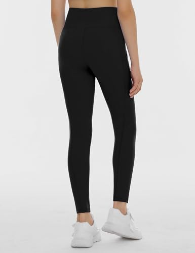 THE GYM PEOPLE Girls Workout Leggings Kids High Waist Stretch Athletic Dance Yoga Pants with Pockets2