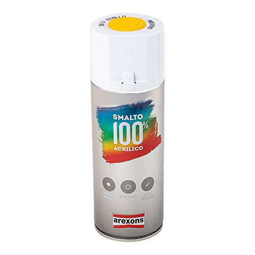 Arexons SMALTO GIALLO 100% ACRILICO LUCIDE/SATINATE/SPECIALI